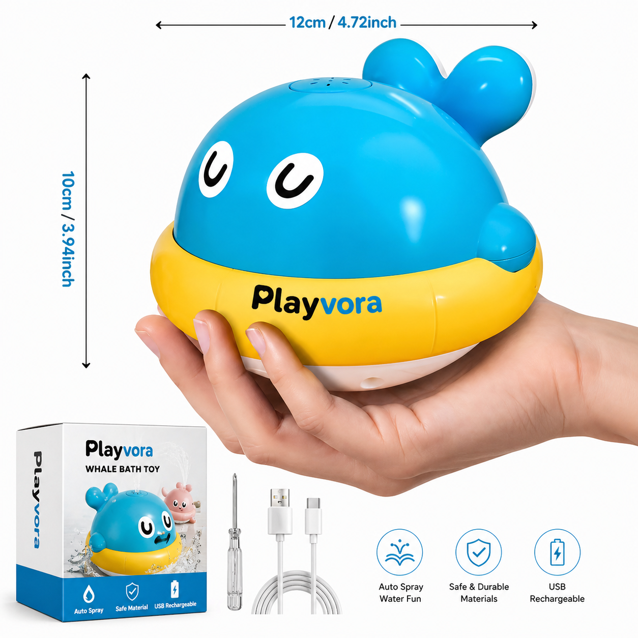 Playvora™ Light Up Sprinkler Animals