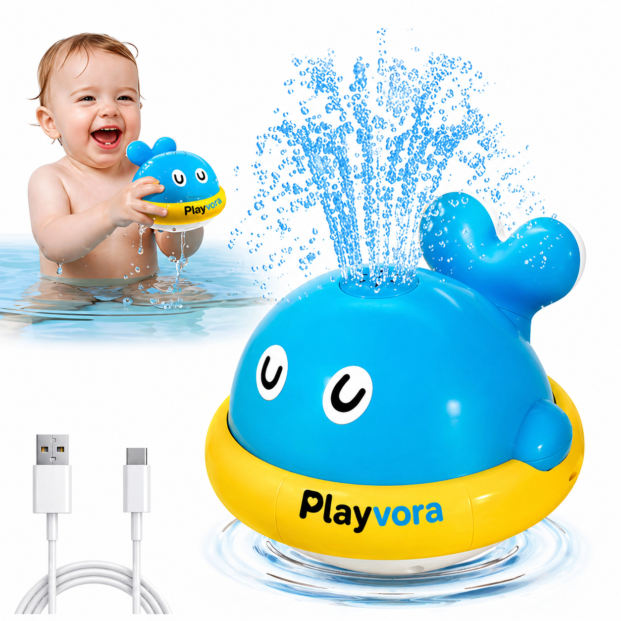 Playvora™ Light Up Sprinkler Animals